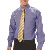 Long Sleeve Oxford With Stain Release