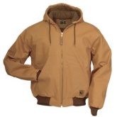 Hooded Work Jacket-Quilt Lined